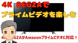 東芝の4K REGZAがいつの間にかAmazonプライムビデオに対応していた！【スーパープライベートニュース 002】 [upl. by Ainesy]