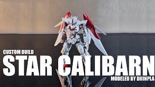 HG STAR CALIBARN  GUNPLA KITBASHING [upl. by Calli]