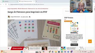 Juego de Patrones para Imprimir en PDF [upl. by Arliene]