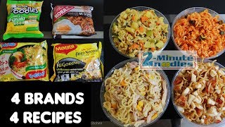 Noodles Brands  MAGGI  KOKA  INDOMIE  FOODLES [upl. by Ynatsed]