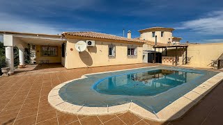 Spanish Property  3 bed 2 bath villa with pool in Arboleas Almeria [upl. by Imer]