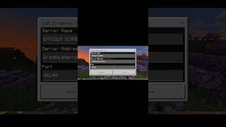 OPEN SERVER MINECRAFT [upl. by Pasquale]