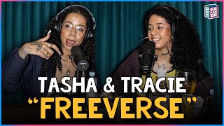 TASHA amp TRACIE DESLANCHAM NO FREEVERSE 🐩 PROD 808 LUKE  rap falando freeverse [upl. by Acalia108]