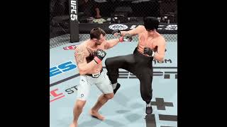 Cinematic Bruce Lee vs Jack Hermansson  EA Sports UFC 5  Epic Fight [upl. by Ilrebmik]