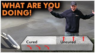 Curing vs Sealing Concrete  Whats the Difference [upl. by Tatiana]