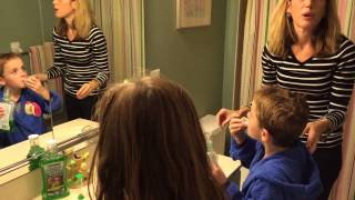 Kids Mouthwash routine LISTERINE® SMARTRINSE besweetsmart [upl. by Ecidnacal826]