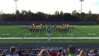 Varina Marching Band  2017 Stafford Competition [upl. by Lipscomb]