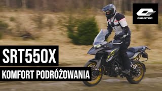 QJMOTOR SRT 550X  Komfort podróżowania [upl. by Corydon416]