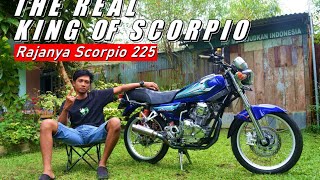 MODIFIKASI YAMAHA SCORPIO JADI RX KING PASTI GAGAL FOKUS [upl. by Haelahk]