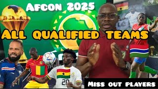 All Afcon 2025 Qualified Teams And Everything You Need To Know [upl. by Tirb]