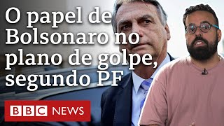 Bolsonaro liderou tentativa de golpe de Estado e sabia de plano para matar Lula diz PF [upl. by Reedy]