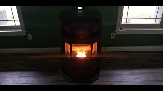 Pellet Stove and Pipe Install They wanted 2200 Did it myself [upl. by Nykal288]