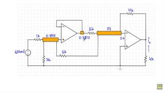 OPAMP Circuit  Example 7 [upl. by Ahsuas]