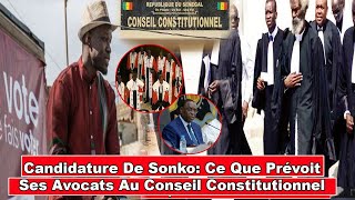 Candidature De Sonko  Ce Que Prévoit Ses Avocats Au Conseil Constitutionnel [upl. by Ahsinek]