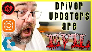 STOP USING DRIVER UPDATERS  Jody Bruchon Tech [upl. by Naitsabes]