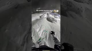 The Worlds Hardest Slope  FIS Freestyle Skiing [upl. by Eybbob]