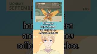 pokemon of the Day September 16th  Mothim pokemoncalendar vtuber pokedex [upl. by Northrup76]