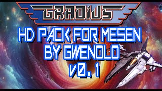 Gradius Mesen HD Pack v01 by Gwenolo [upl. by Battiste]