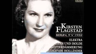 Liebestod  Kirsten Flagstad 1952 [upl. by Eikcid394]