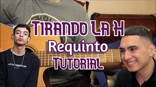 Tirando la H  Natanael Cano X Esteban GabrielRequintoTutorial TABSGuitarra CorridosTumbadosVol2 [upl. by Nanoc]