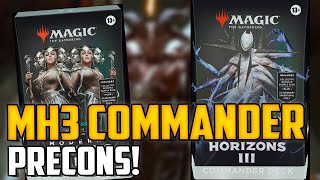 ALL MH3 Commander Precon Cards Leaked So Far Most Interesting  Magic The Gathering [upl. by Ahsiena]