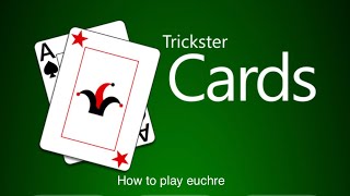 How to play euchre for beginners trickster euchre cards beginners shorts winning havefun [upl. by Axe]