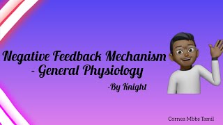 Negative Feedback Mechanism  General Physiology  Mbbs 1st yr  Cornea Mbbs [upl. by Ecirtaemed]