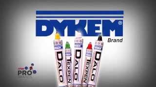 DYKEM DALO amp TEXPEN STEEL TIP PAINT MARKERS Writing on any surface [upl. by Retnyw603]