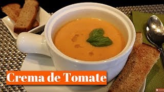 Sopa de Tomate  La Sopa mas Rica y Facil de Preparar [upl. by Emili]