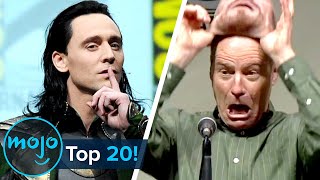 Top 20 ComicCon Surprises of All Time [upl. by Muldon532]