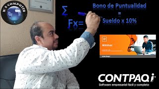 Como Formular Conceptos en Contpaqi Nominas [upl. by Brice]