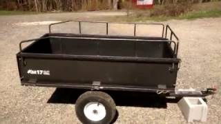 Bluehawk 17 CuFt Dump Cart Review [upl. by Imoin]