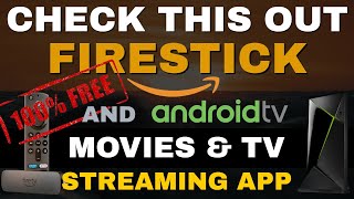 Top 100 FREE MOVIES amp TV STREAMING APP  FIRESTICK amp ANDROID TV no sign up 2024 [upl. by Dedrick]