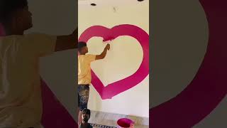 Teg your s love wallart wallpainting [upl. by Nerwal769]