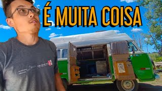 CONSTRUINDO UMA CASA NA KOMBI EM TEMPO RECORDE Ep138 [upl. by Rutherford]