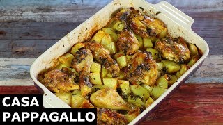 Pollo arrosto al limone con le patate S1  P34 [upl. by Annij]