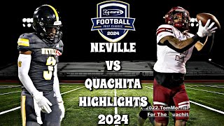 Neville vs Quachita 2024  INTENSE Louisiana High School Football Rivalry [upl. by Castra122]