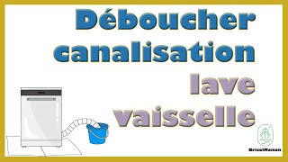 Comment déboucher canalisation lave vaisselle [upl. by Attelrac]