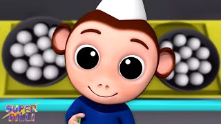 Bandar Mama Pahan Pajama बंदर मामा Hindi Nursery Rhymes for Kids and Cartoon [upl. by Domeniga703]