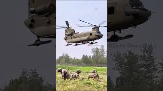 Elite Forces and CH47 Chinook helicopter usairforce [upl. by Marlon]