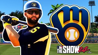 We Traded For The Future GOAT In Offseason 2027  MLB The Show 24 Brewers Franchise [upl. by Auohc]