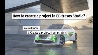 EB tresos Tutorial 3 Creating a Project from Scratch using EB tresos Studio [upl. by Zere753]