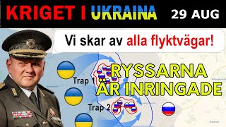 29 Aug Ukrainska Styrkor Omringar och Bekämpar Ryska Trupper Under Kurskoffensiven [upl. by Nomelihp]