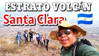 Nos AVENTURAMOS al estrato VOLCÁN Santa CLARA en León NICARAGUA destinos turismo nicaragua [upl. by Savinirs]