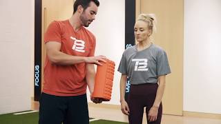 Nastia Liukin Takes on a TB12 Workout [upl. by Llemrej]