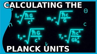 Calculating the Planck Units [upl. by Yeslah]