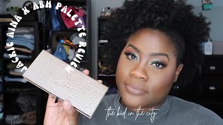 Jackie Aina x Anastasia Beverly Hills Eyeshadow Palette Review [upl. by Llennoc]