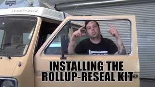 GoWesty Seal Kit for Front RollUp Windows Vanagon [upl. by Ecnatsnoc]