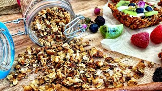 Recette de granola maison وصفة القرانولا [upl. by Kaela]