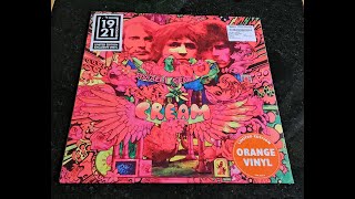 CREAM DISRAELI GEARS 2023 HMV 1921 LIMITED EDITION ORANGE VINYL ALBUM UNBOXING OVERVIEW [upl. by Pruter257]